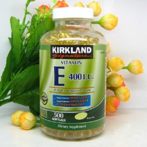 Viên uống Vitamin E 400IU Kirkland