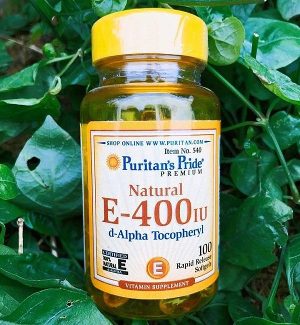 Viên uống bổ sung Vitamin E Puritan's Pride (Vitamin E 400 IU)