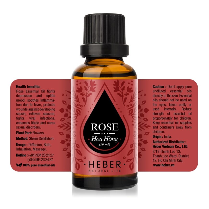 Tinh dầu hoa hồng Herbe