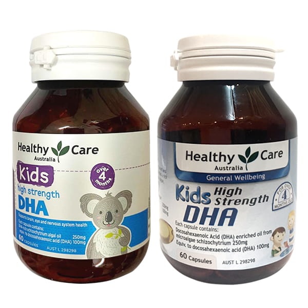 Viên uống Kid High strength DHA Healthy Care
