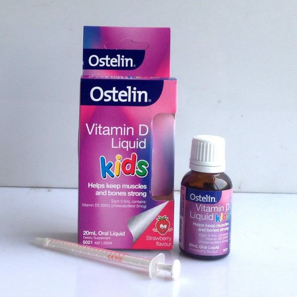 Thực phẩm chức năng bổ sung Vitamin D3 Ostelin