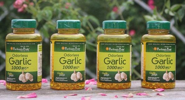Puritan's Pride Odorless Garlic