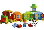 Bộ xếp hình Lego Duplo: Tàu lửa học số