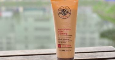 The Face Shop acne solution foam cleansing