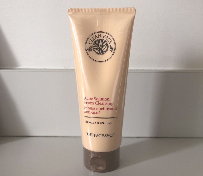 The Face Shop Acne Solution Foam Cleansing