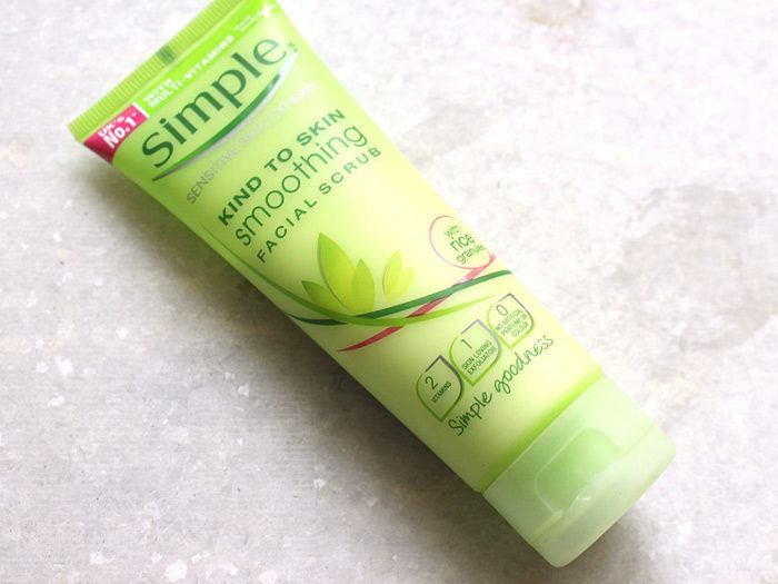Simple Kind To Skin Smoothing Facial Scrub