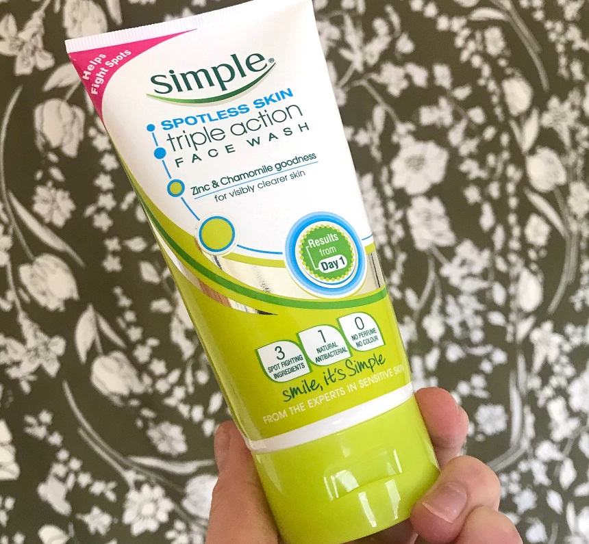 Simple Spotless Skin Triple Action Face Wash