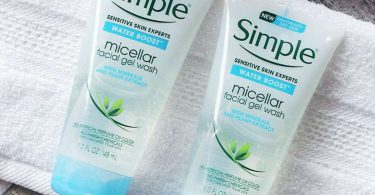 Simple Water Boost Micellar Facial Gel Wash
