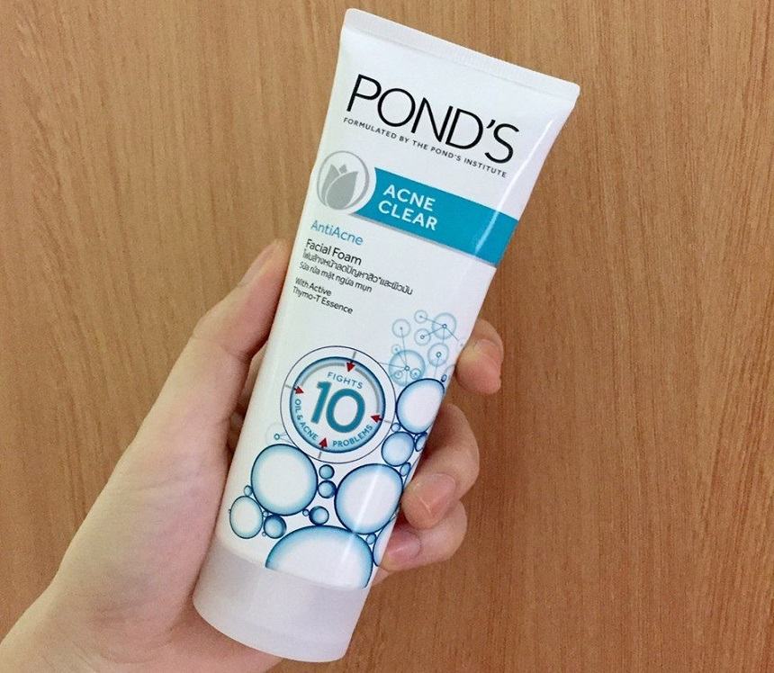 sữa rửa mặt Pond's Acne Clear Anti-Acne Facial Foam