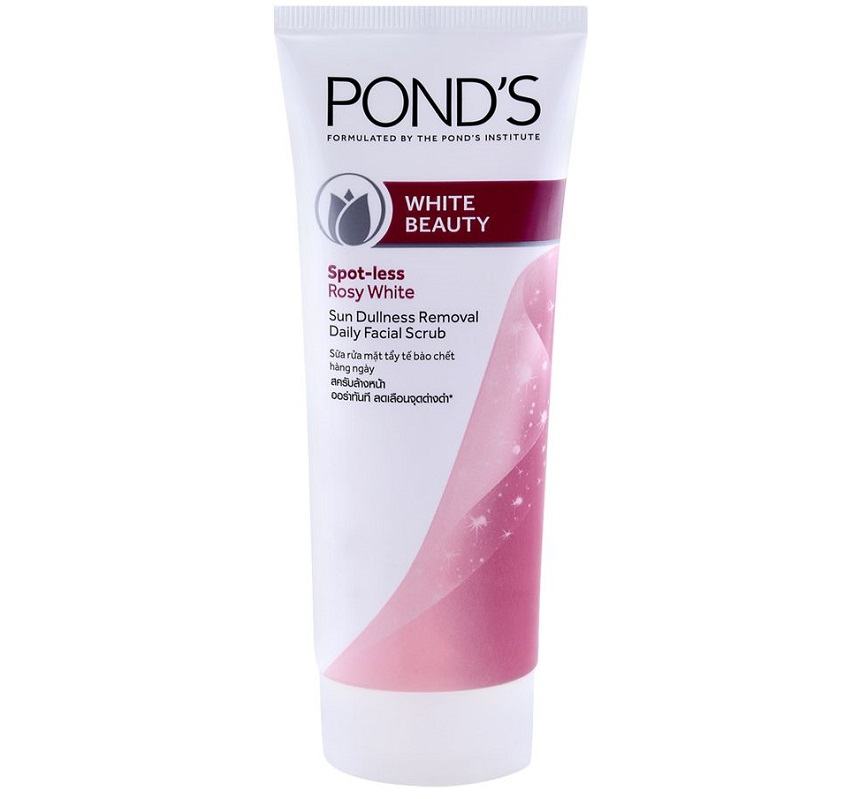 Đánh giá Pond's White Beauty Spotless Rosy White Daily Facial Scrub