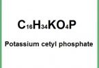 Potassium cetyl phosphate