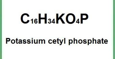 Potassium cetyl phosphate