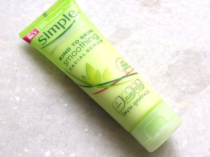 Simple Kind to Skin Smothing Facial Scrub