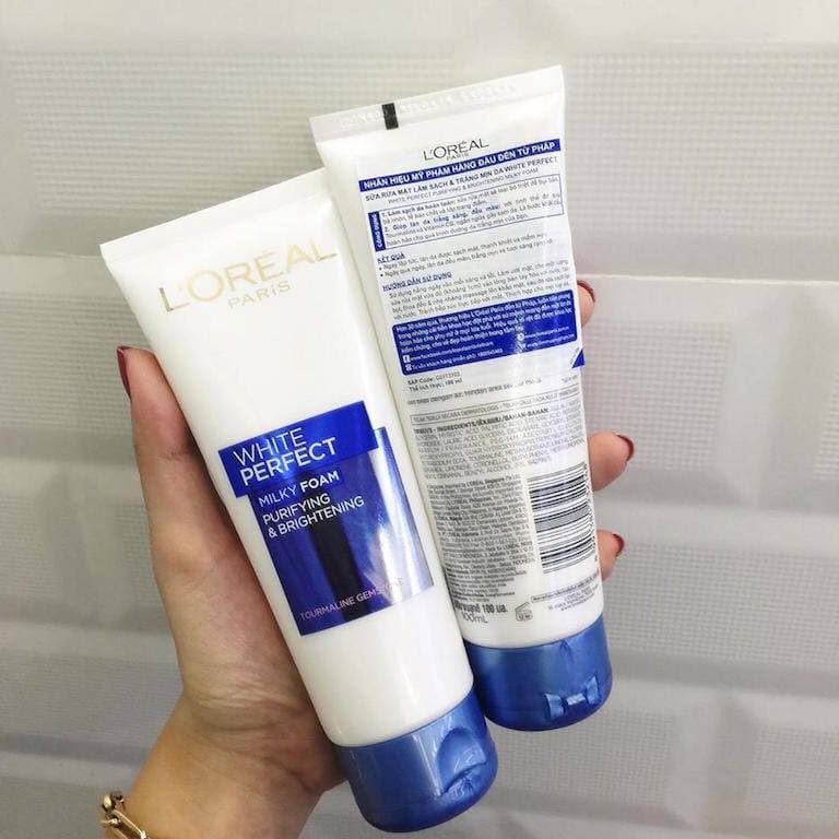 L'Oreal Paris White Perfect Purifying & Brightening Milky Foam