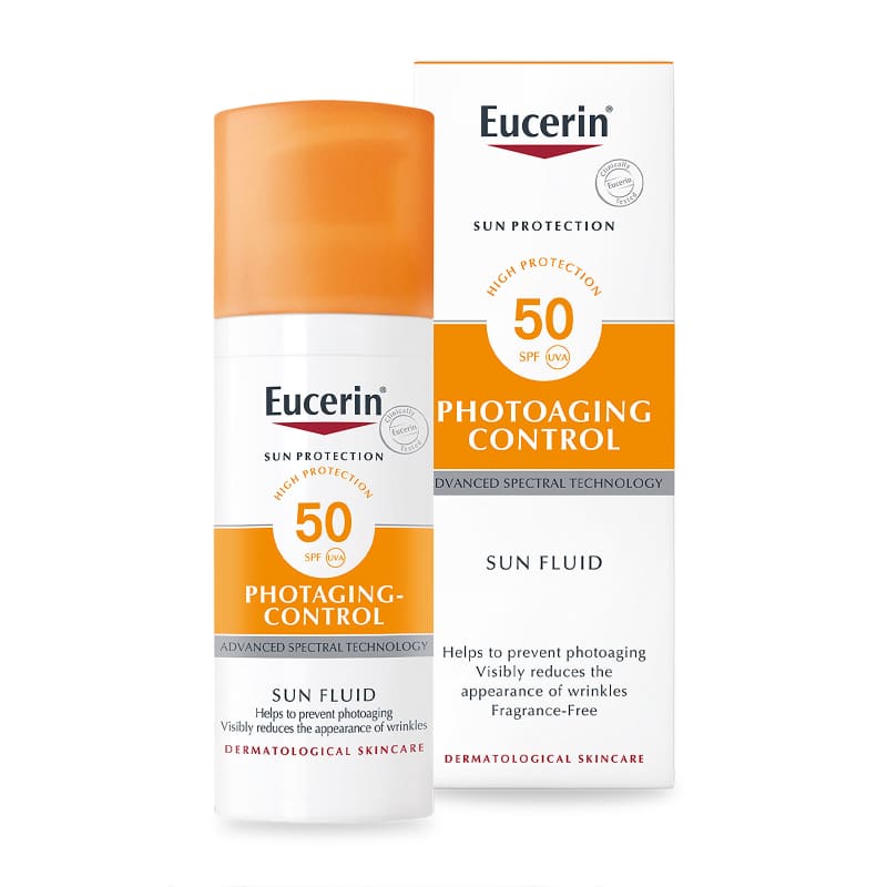 kem chống nắng Eucerin Sun Fluid Photoaging Control SPF 50